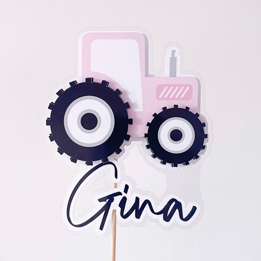 Cake Topper Tractor